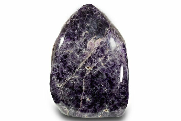 Tall, Free-Standing Polished Chevron Amethyst - Madagascar #350261